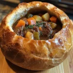 How to Make Beef Stew in a Bread Bowl