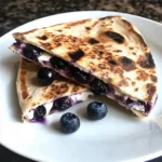 How to Make Blueberry Breakfast Quesadilla