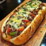 How to Make Cheesesteak-Stuffed Garlic Bread Loaf