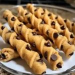 How to Make Chocolate Chip Cookie Dough Twists