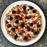 How to Make Granola Breakfast Pizza