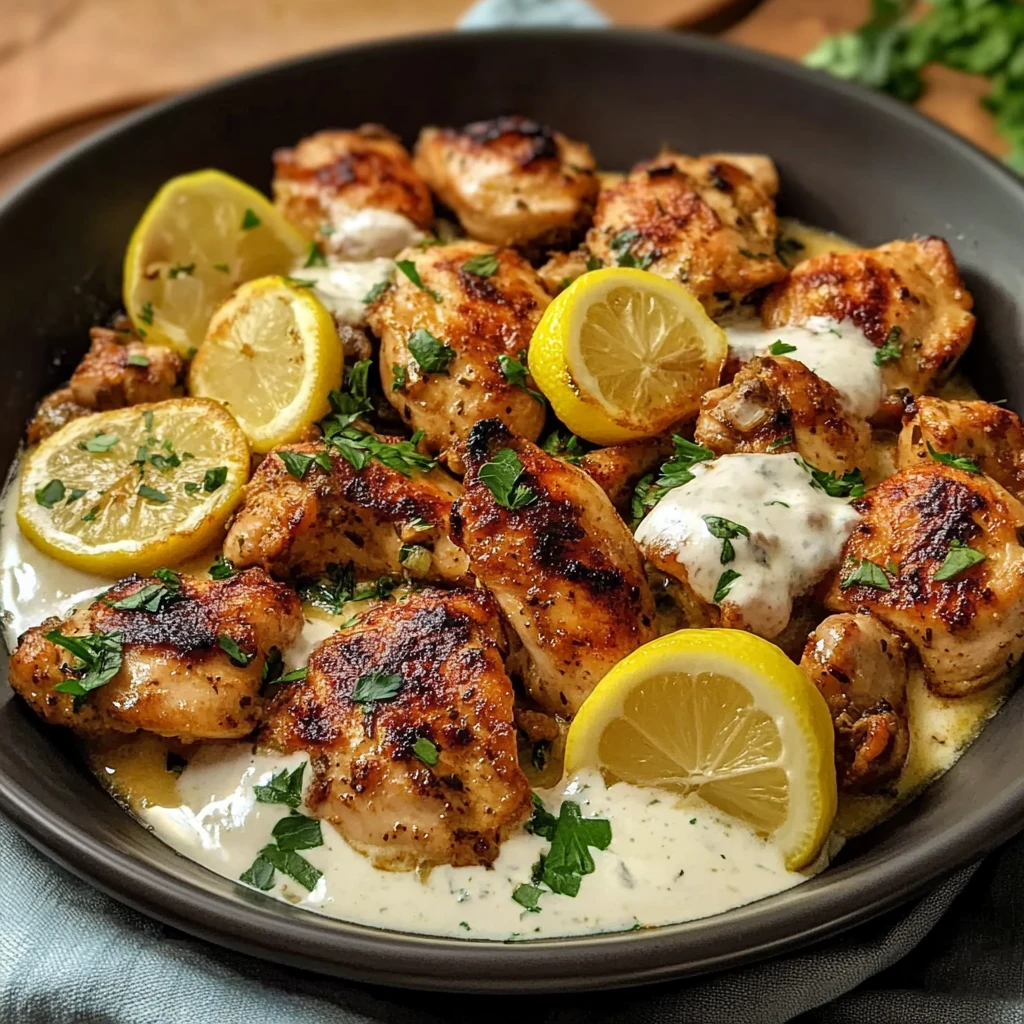How to Make Lebanese Lemon Garlic Chicken