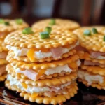 How to Make Ritz Cracker Party Sandwiches