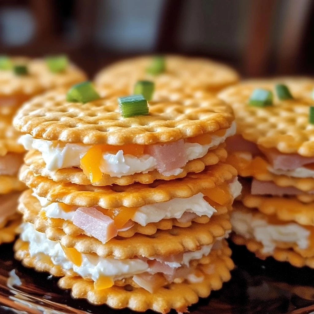 How to Make Ritz Cracker Party Sandwiches