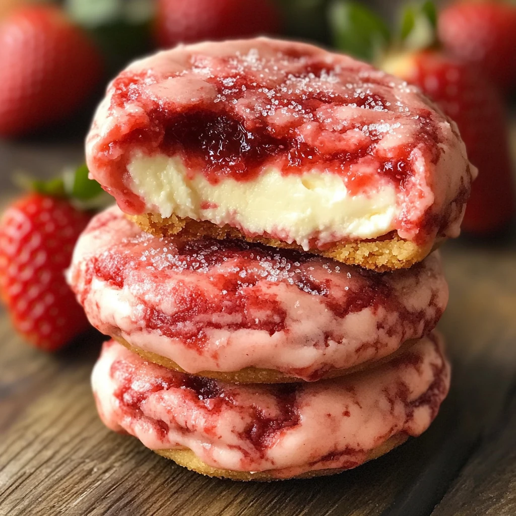 How to Make Strawberry Cheesecake Cookies