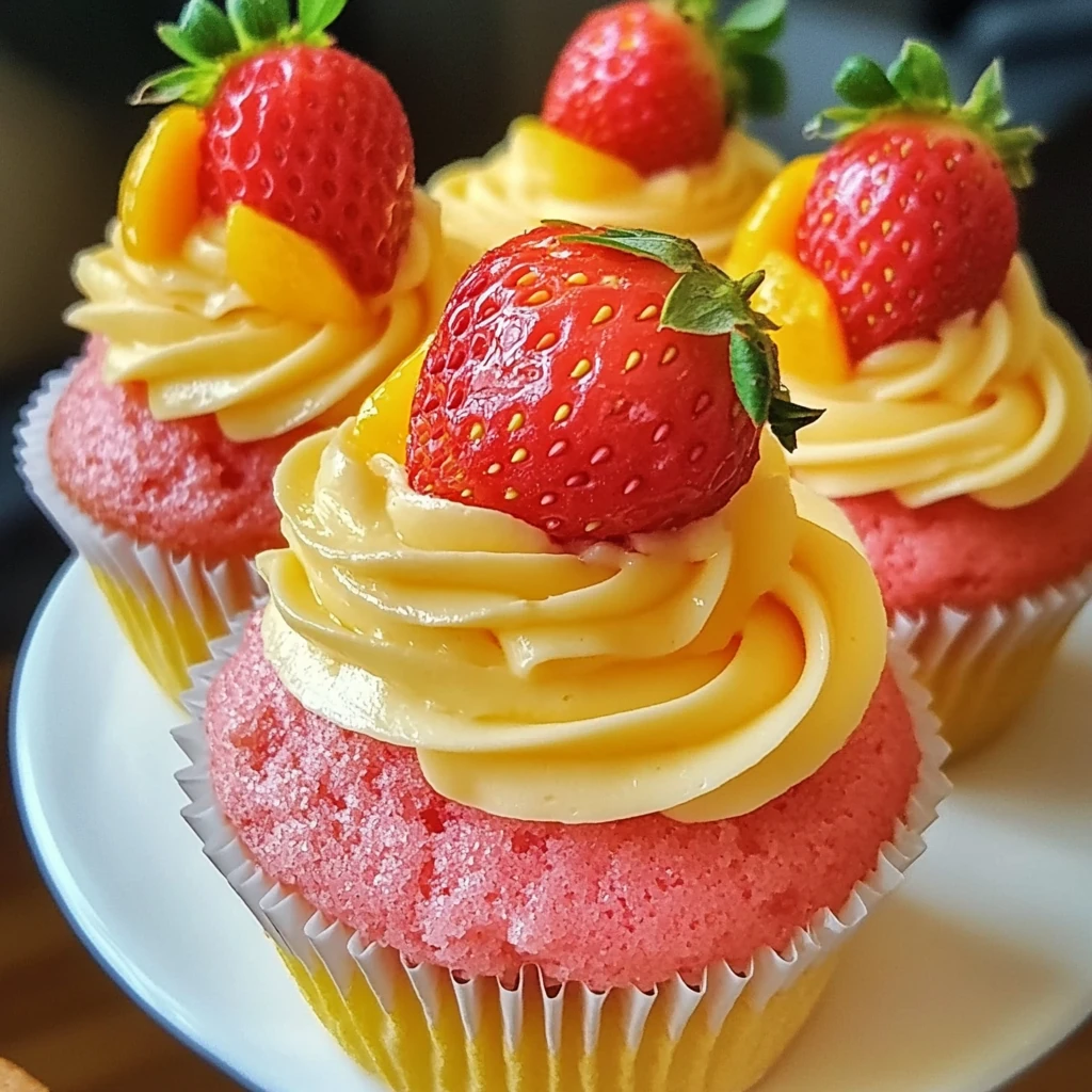 How to Make Strawberry Mango Margarita Cupcakes