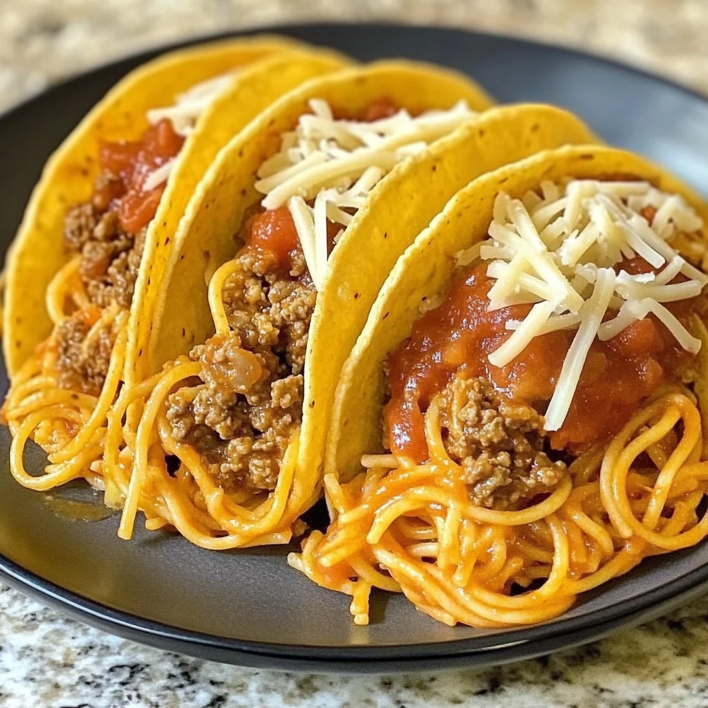 How to Make Spaghetti Tacos
