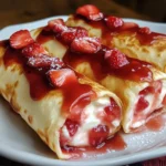 How to Make Strawberry Cheesecake Chimichangas