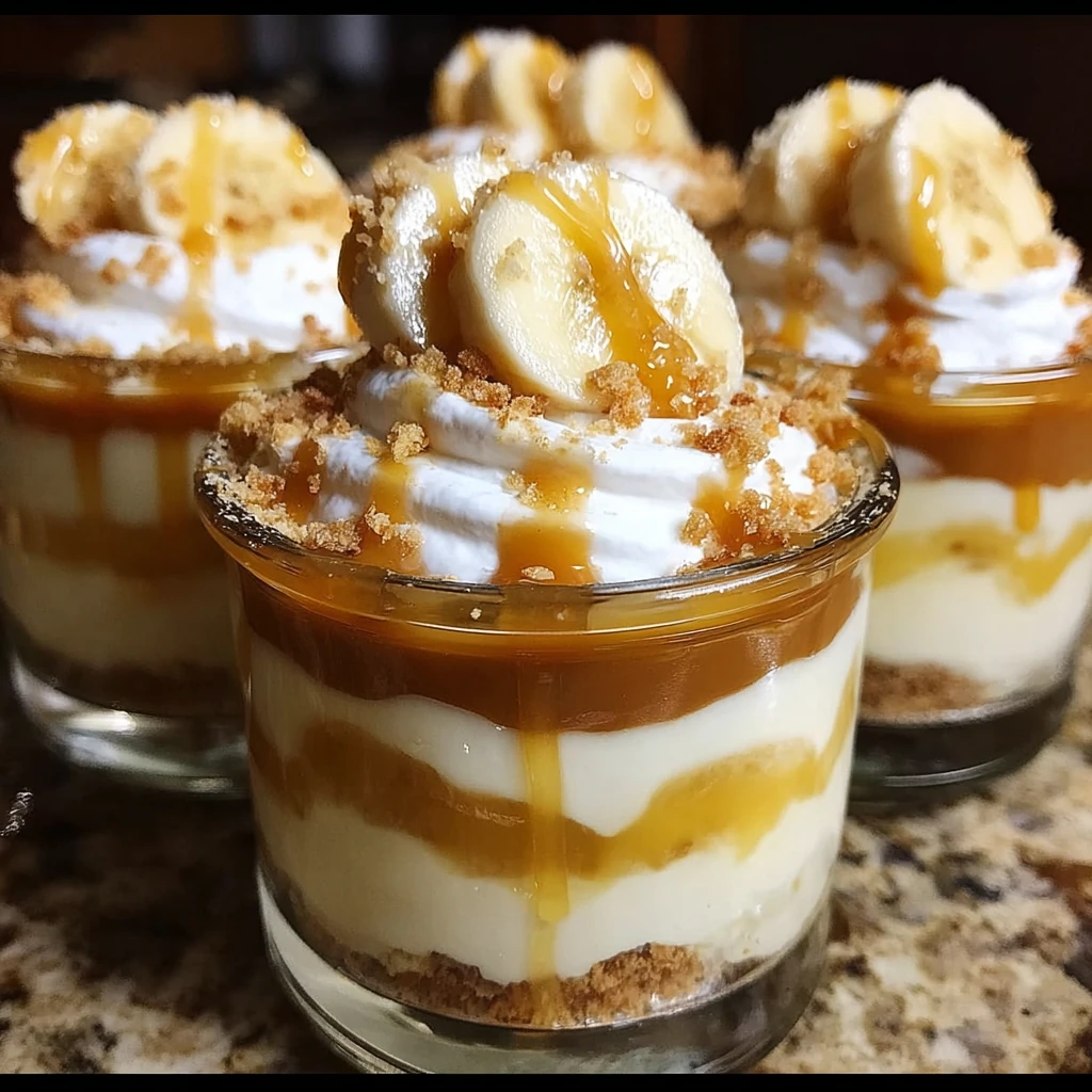 How to Make Caramel Banana Pudding Cups