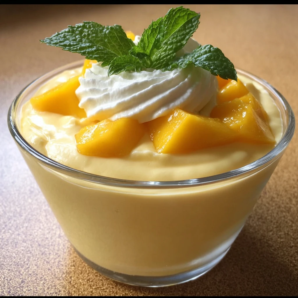 How to Make Creamy Mango Mousse