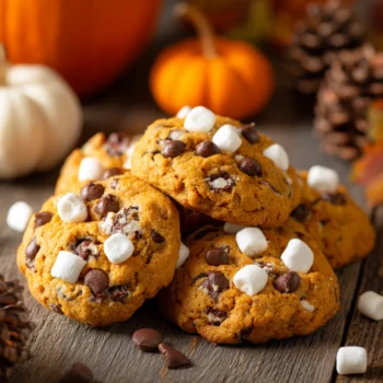How to Make Pumpkin Smores Cookies